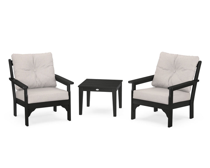 POLYWOOD® Vineyard 3-Piece Deep Seating Set