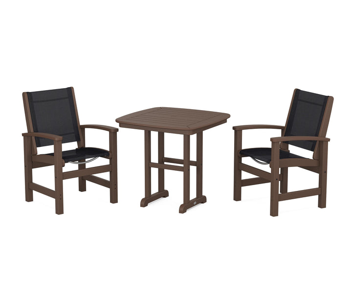 POLYWOOD® Coastal 3-Piece Dining Set