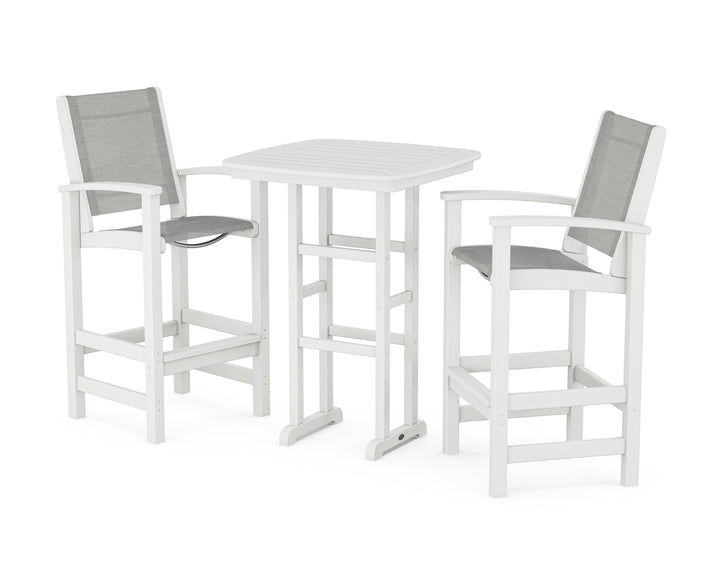 POLYWOOD® Coastal 3-Piece Bar Set