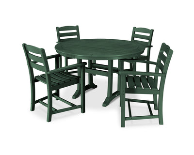 La Casa CafŽ 5-Piece Arm Chair Dining Set