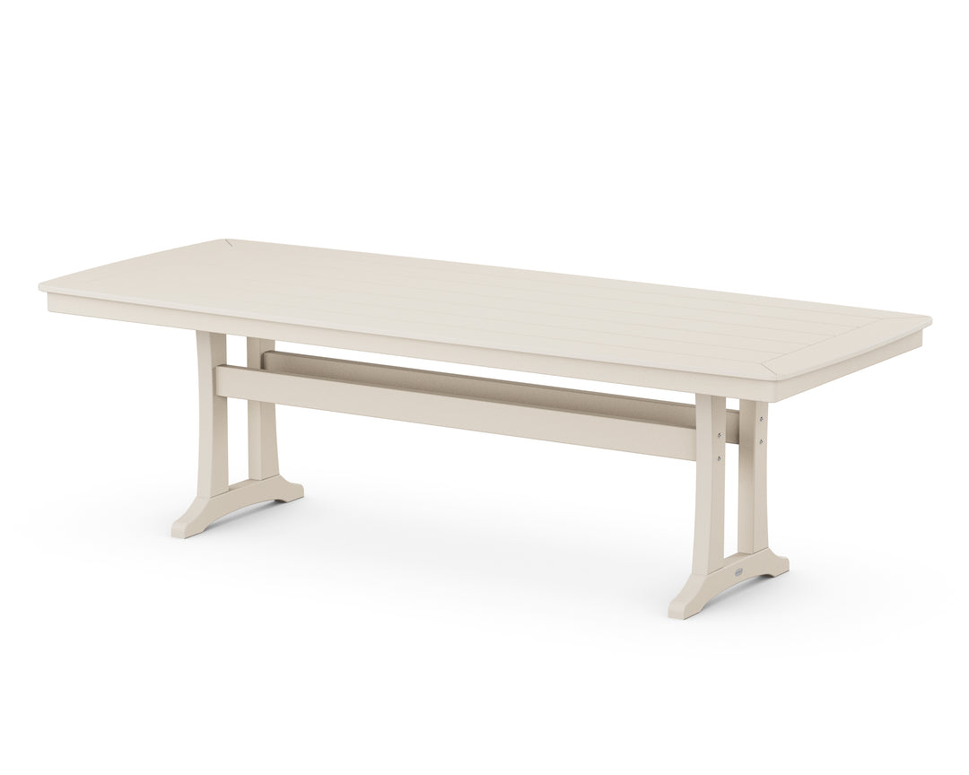 POLYWOOD® Nautical Trestle 39" x 97" Dining Table
