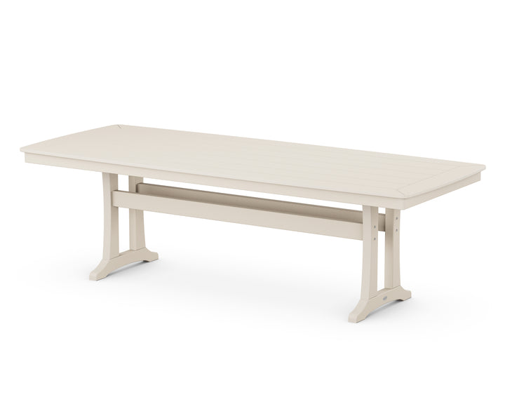 POLYWOOD® Nautical Trestle 39" x 97" Dining Table