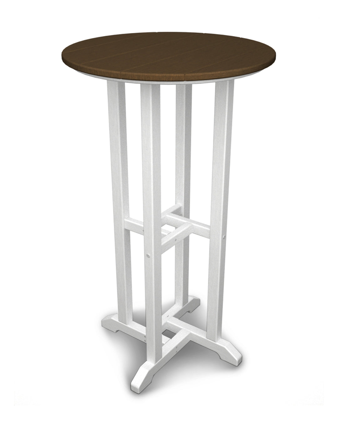 POLYWOOD® Contempo 24" Round Bar Table