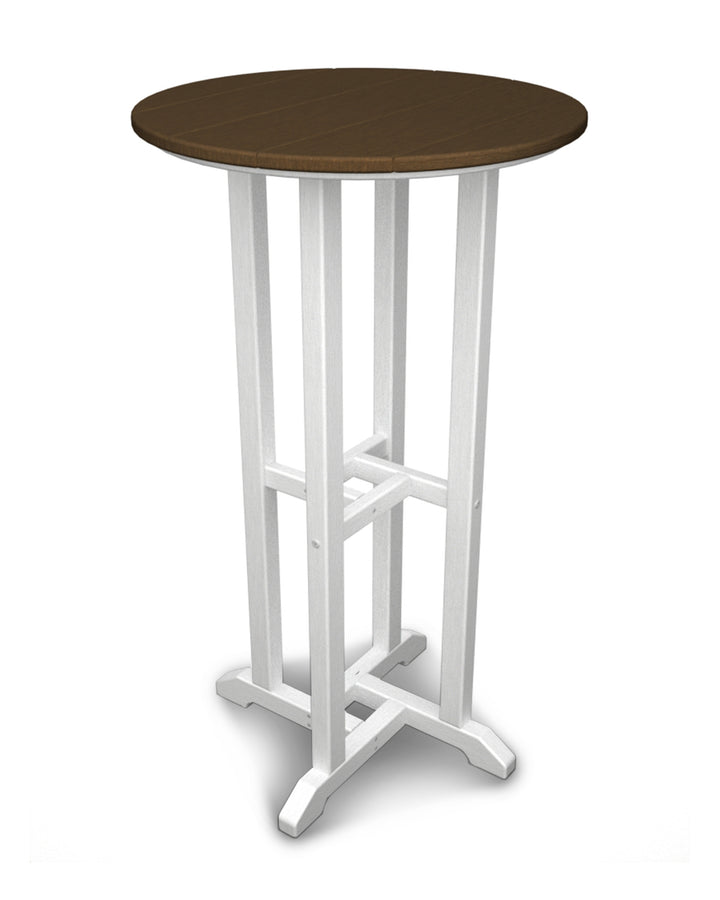 POLYWOOD® Contempo 24" Round Bar Table