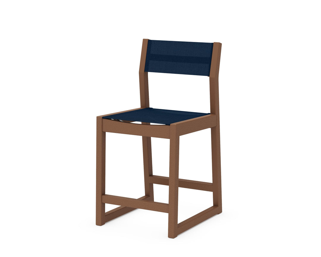 POLYWOOD® EDGE Sling Counter Side Chair