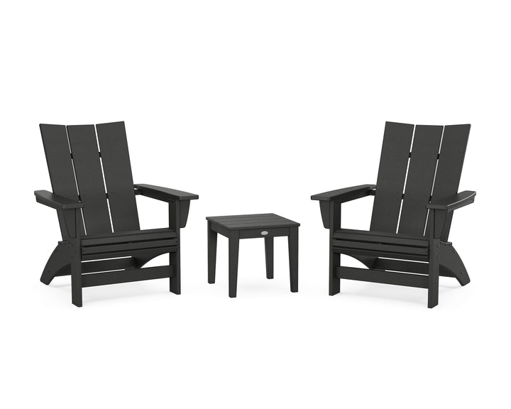 POLYWOOD® 3-Piece Modern Grand Adirondack Set
