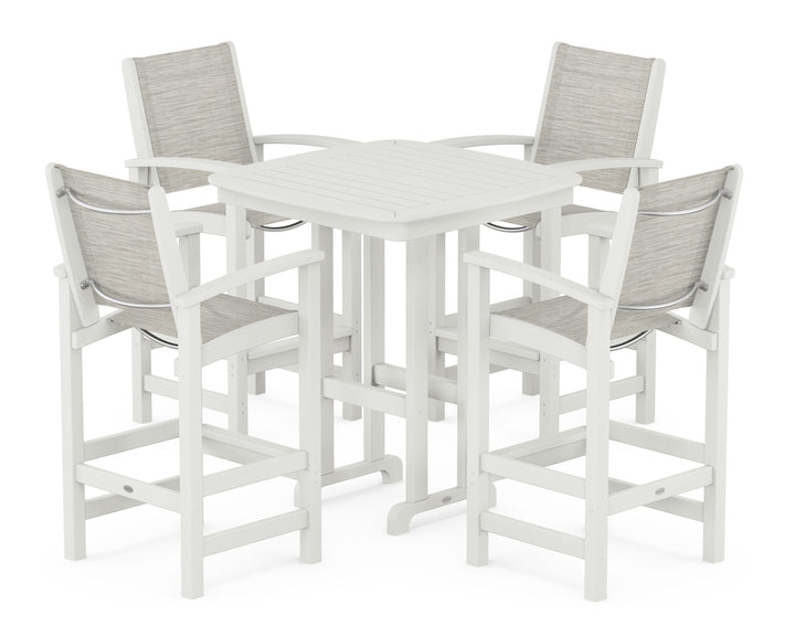 POLYWOOD® Coastal 5-Piece Bar Set