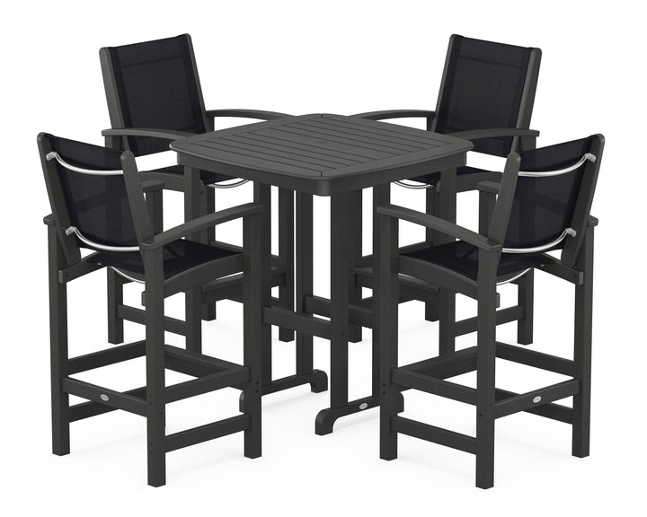 POLYWOOD® Coastal 5-Piece Bar Set