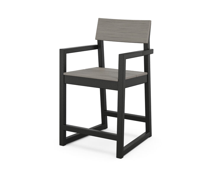 POLYWOOD® EDGE Counter Arm Chair