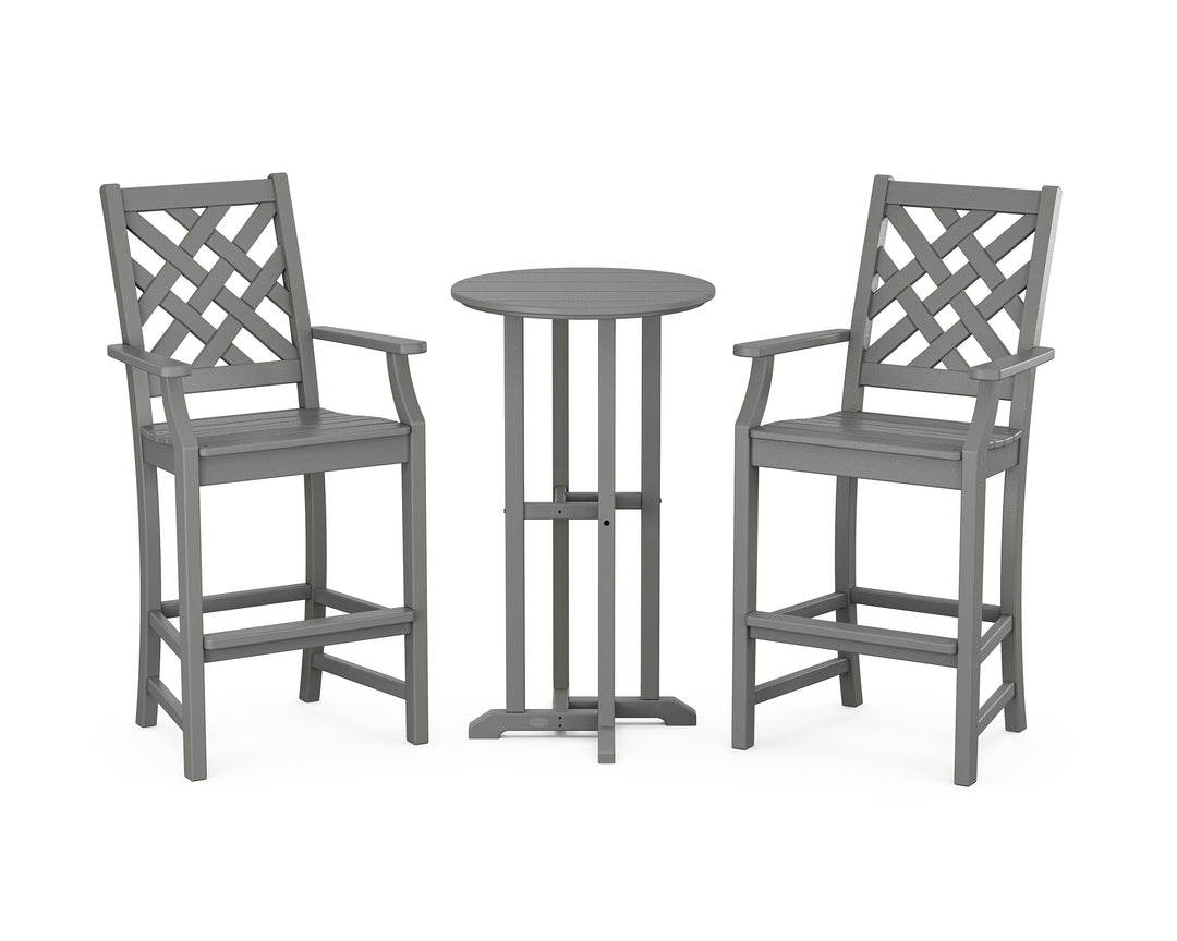 Country Living Wovendale 3-Piece Farmhouse Bar Set