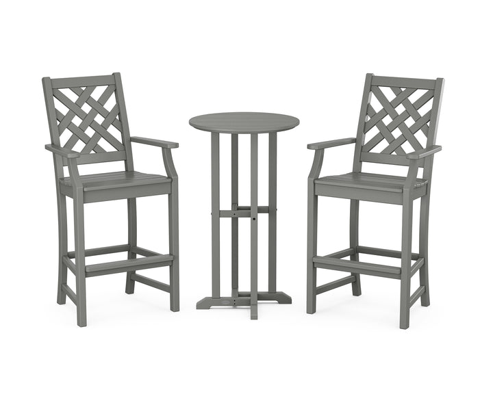 Country Living Wovendale 3-Piece Farmhouse Bar Set