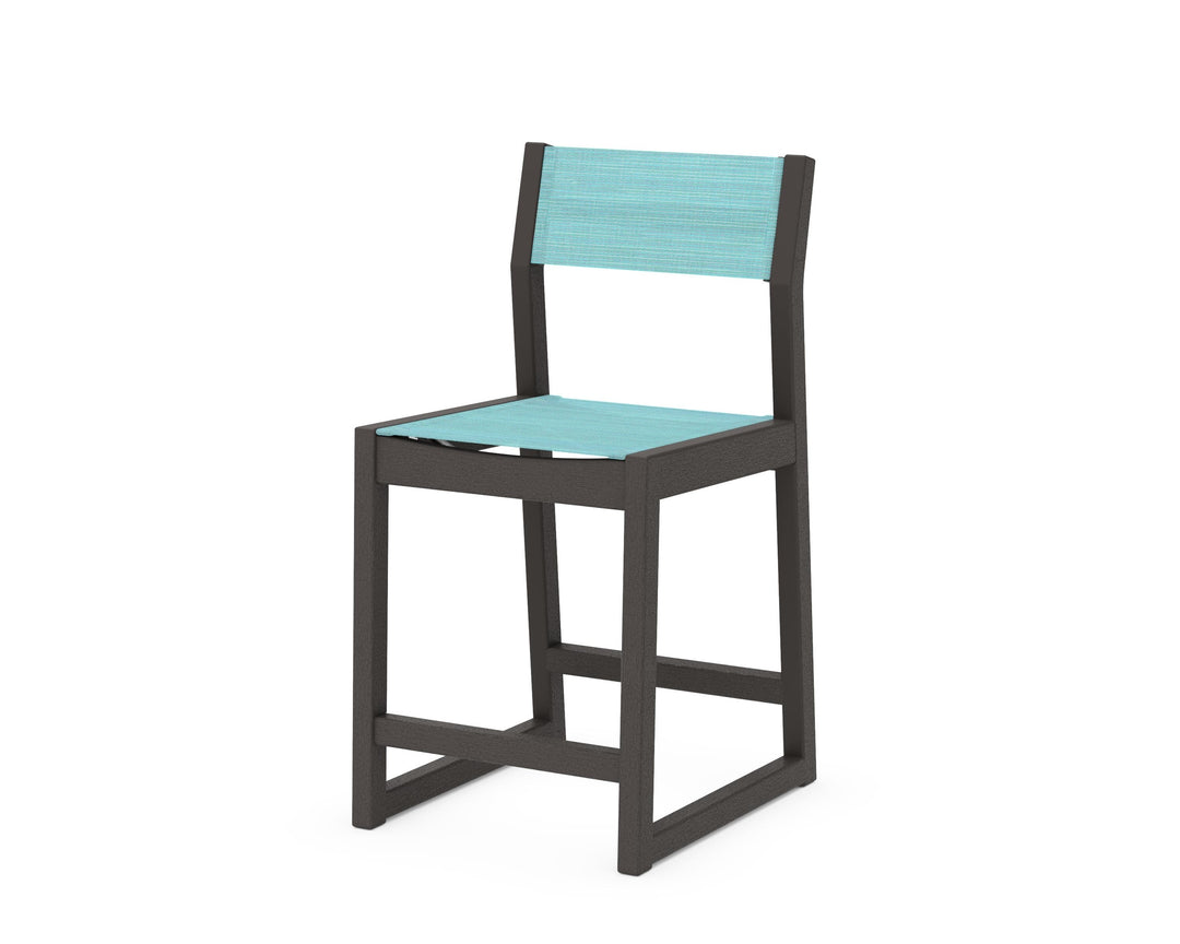 POLYWOOD® EDGE Sling Counter Side Chair