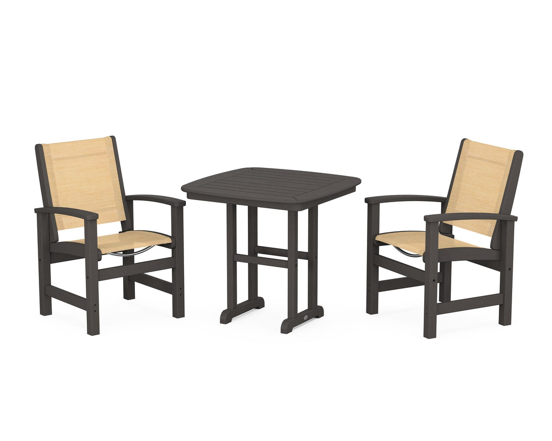 POLYWOOD® Coastal 3-Piece Dining Set