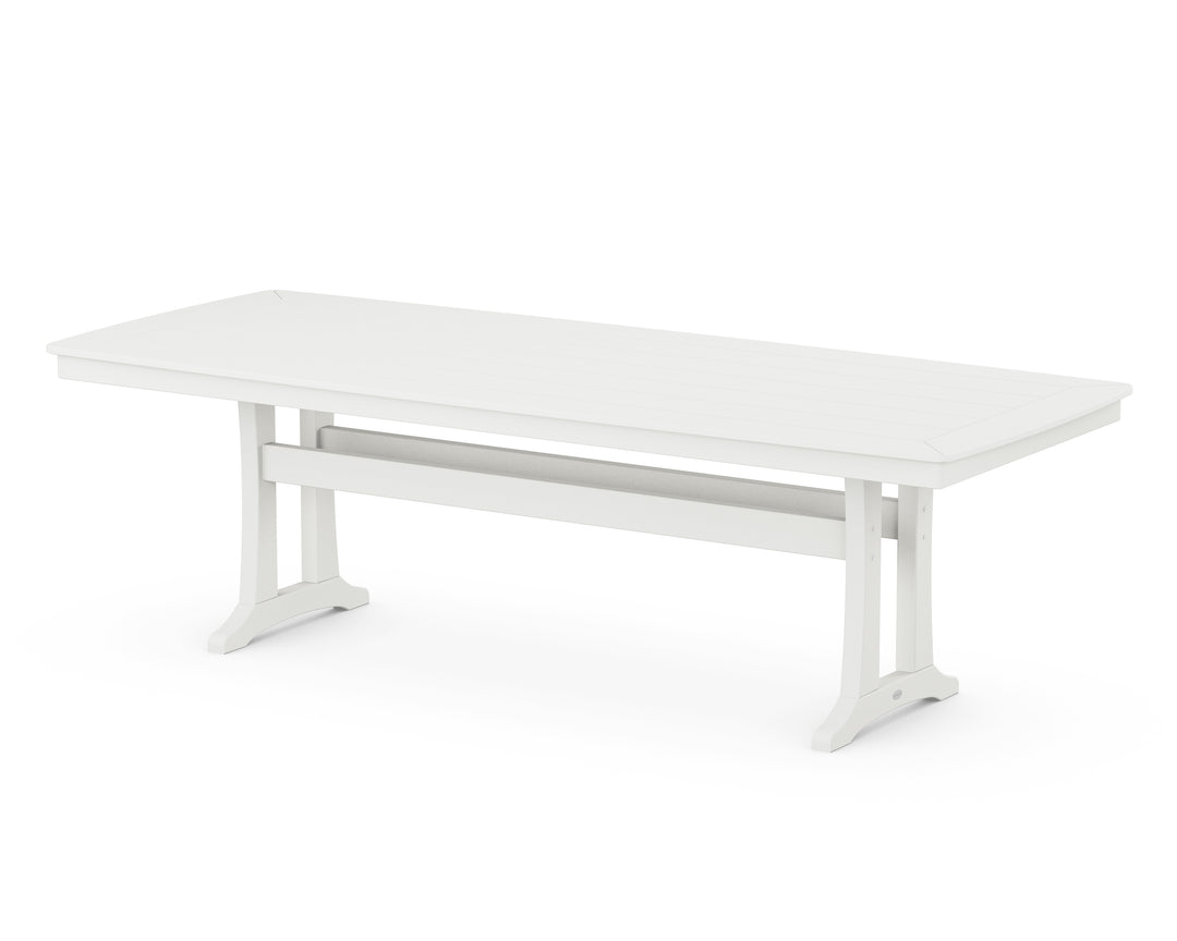 POLYWOOD® Nautical Trestle 39" x 97" Dining Table