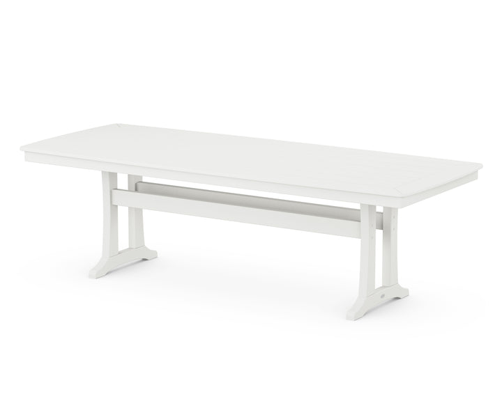 POLYWOOD® Nautical Trestle 39" x 97" Dining Table