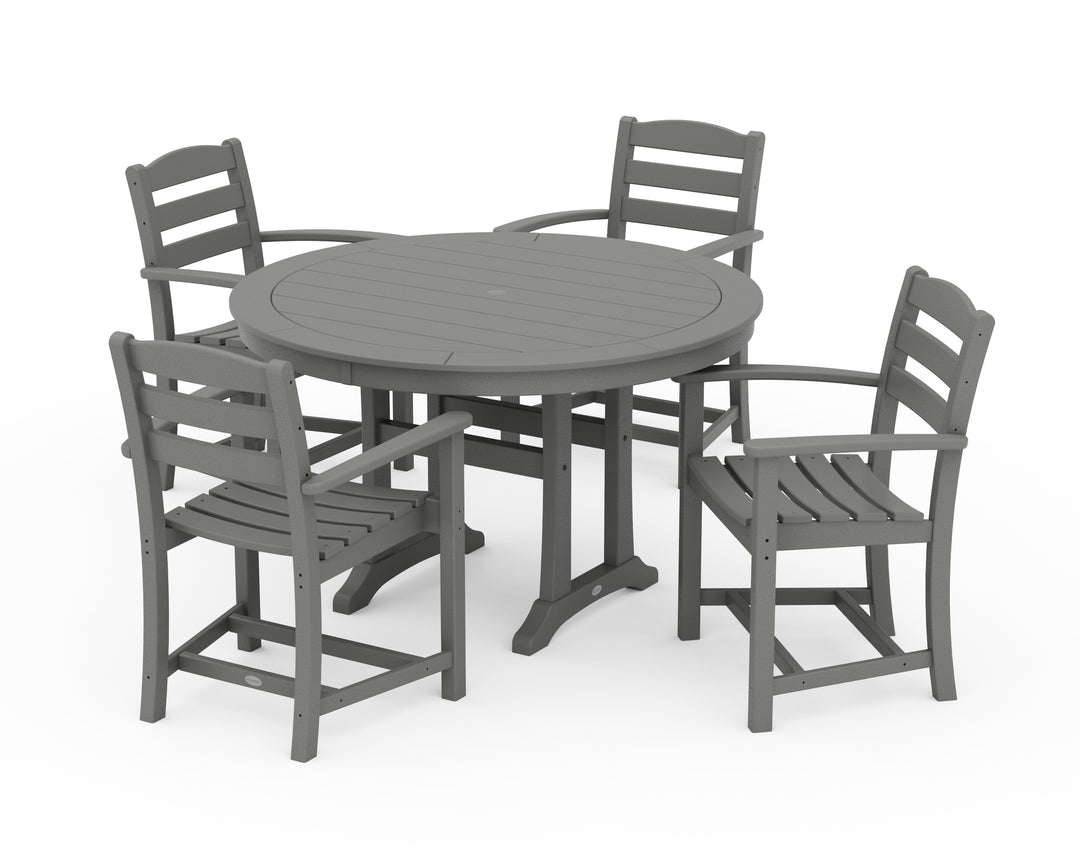 POLYWOOD® La Casa Café 5-Piece Arm Chair Dining Set