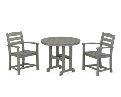 La Casa CafŽ 3-Piece Round Dining Set