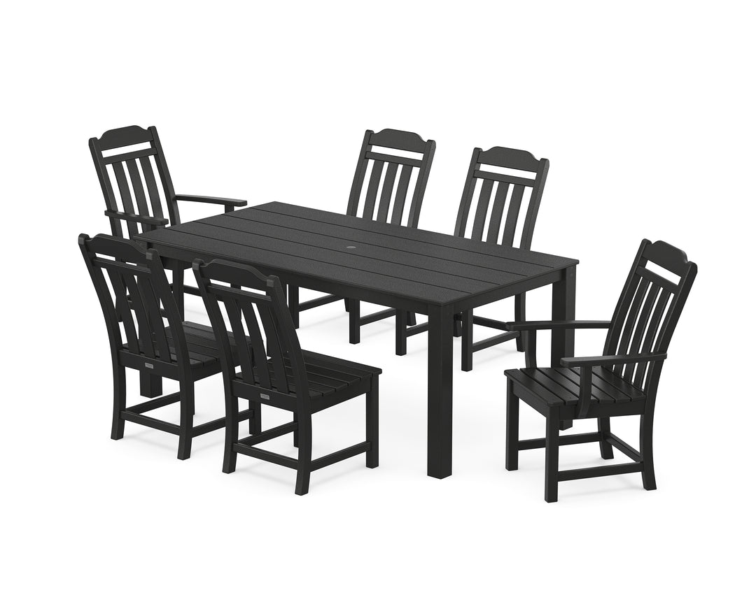 Country Living Cottage 7-Piece Parsons Dining Set