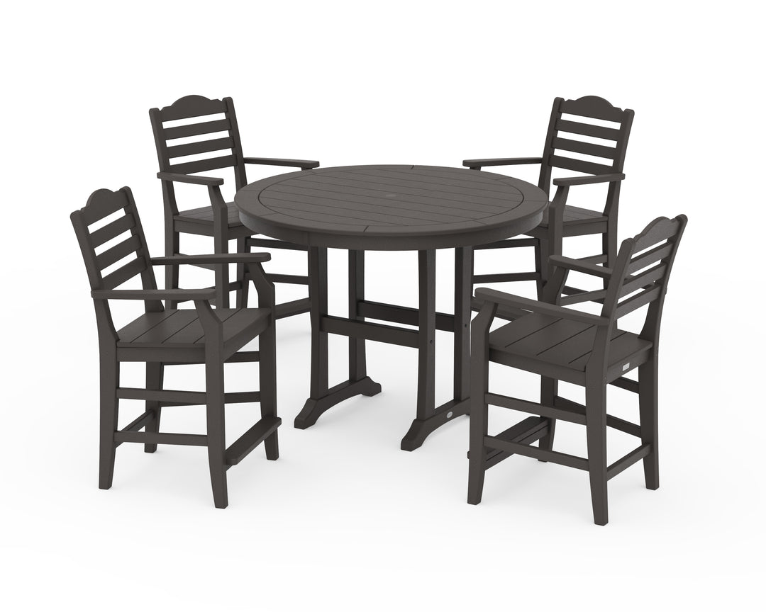 Draper James™ by  POLYWOOD® Savannah 5-Piece Round Counter Set