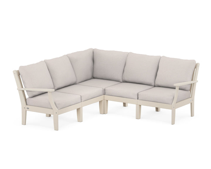 POLYWOOD® Braxton Modular 5-Piece Deep Seating Set