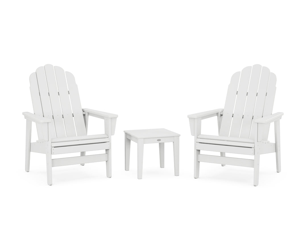POLYWOOD® 3-Piece Vineyard Grand Upright Adirondack Set