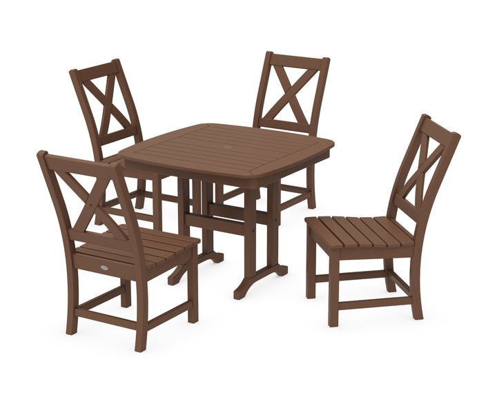 POLYWOOD® Braxton Side Chair 5-Piece Dining Set