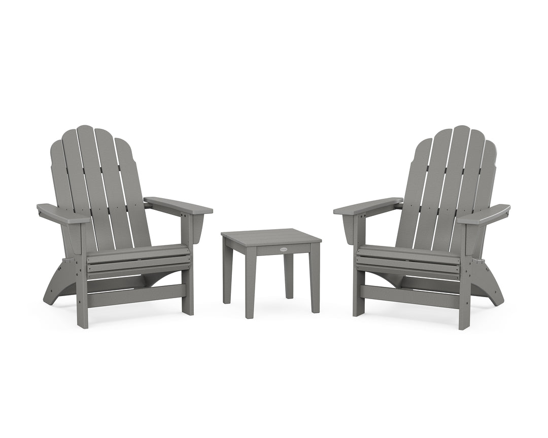 POLYWOOD® 3-Piece Vineyard Grand Adirondack Set