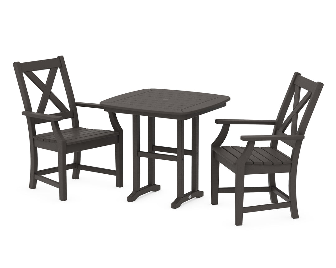 POLYWOOD® Braxton 3-Piece Dining Set