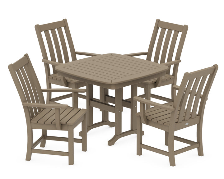 POLYWOOD® Vineyard 5-Piece Dining Set