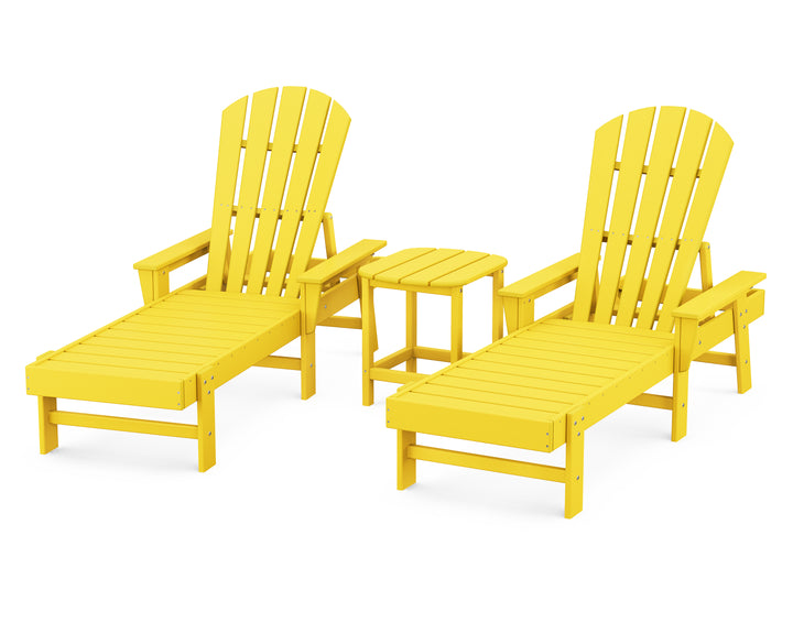 POLYWOOD® South Beach Chaise 3-Piece Set