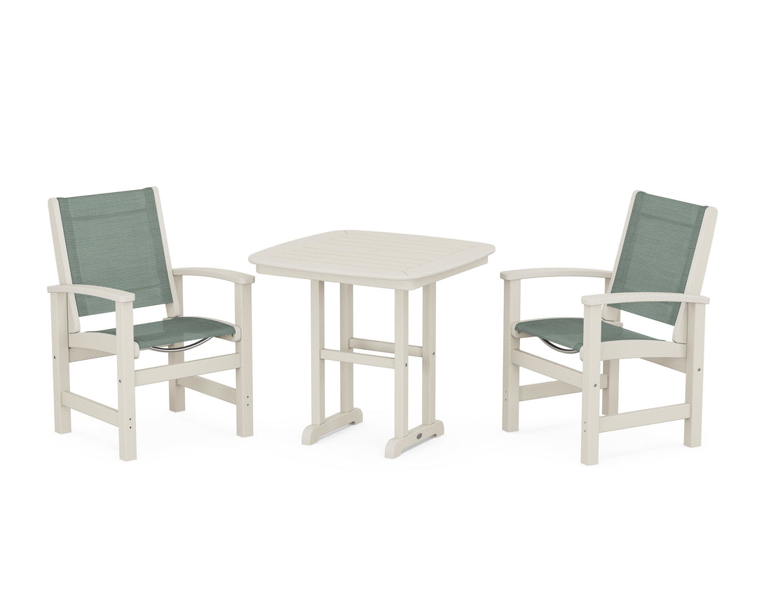 POLYWOOD® Coastal 3-Piece Dining Set
