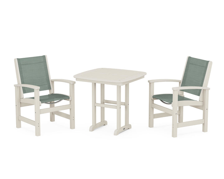 POLYWOOD® Coastal 3-Piece Dining Set