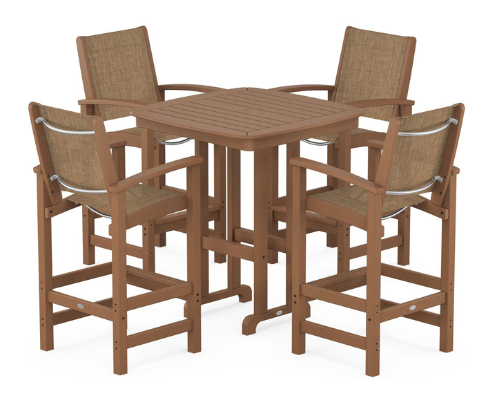 POLYWOOD® Coastal 5-Piece Bar Set