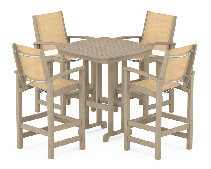 POLYWOOD® Coastal 5-Piece Bar Set