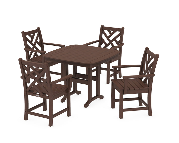 POLYWOOD® Chippendale 5-Piece Dining Set
