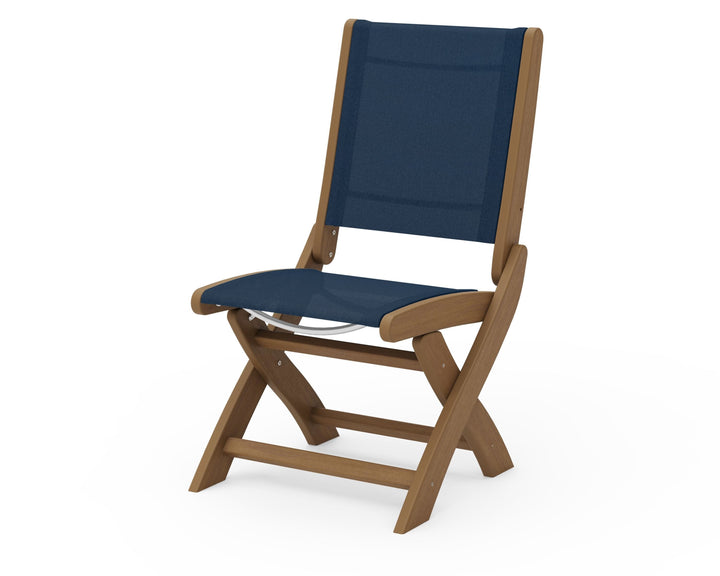 POLYWOOD® Coastal Folding Side Chair