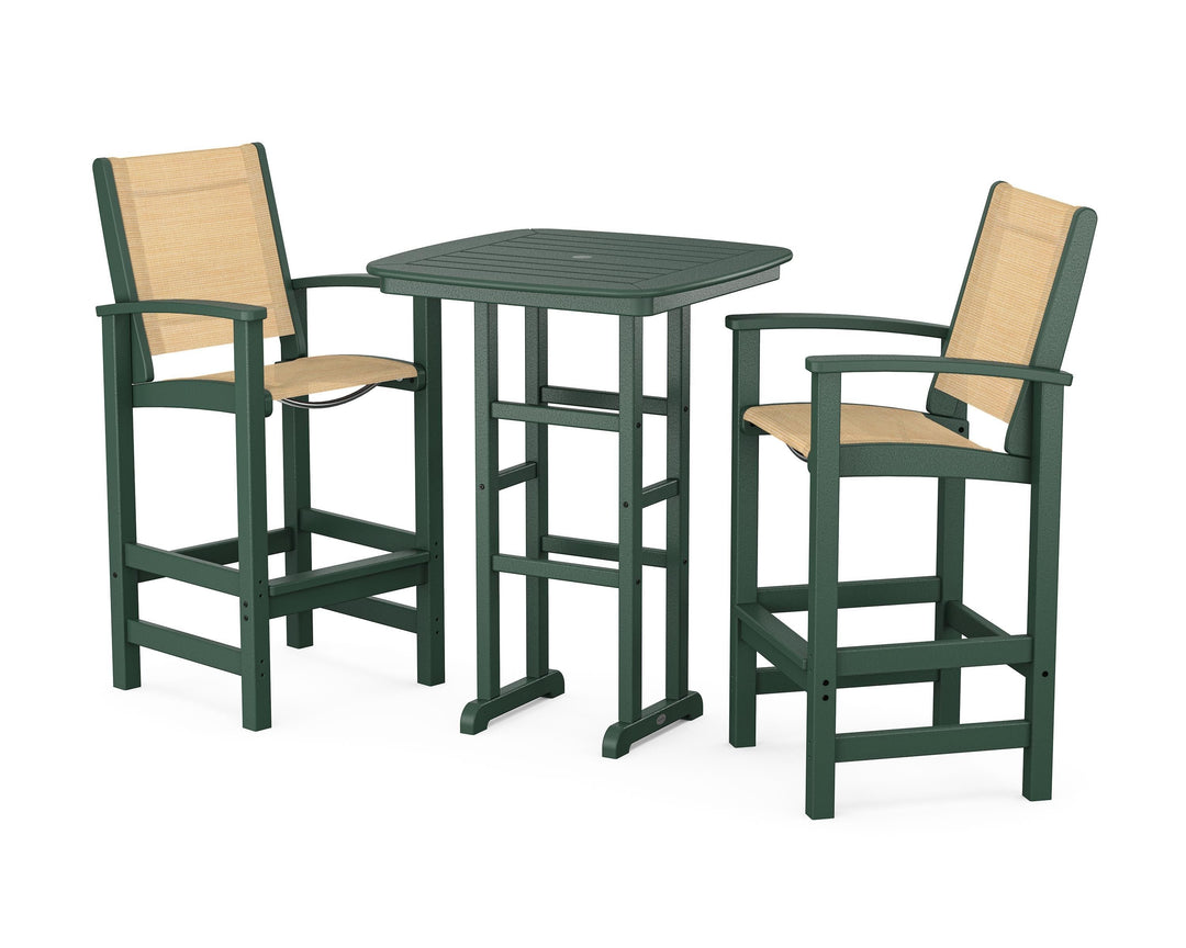 POLYWOOD® Coastal 3-Piece Bar Set