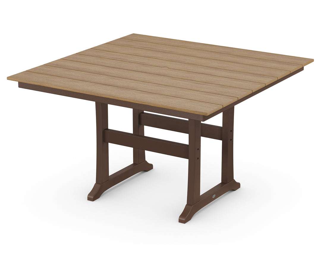 POLYWOOD® Farmhouse Trestle 59" Counter Table