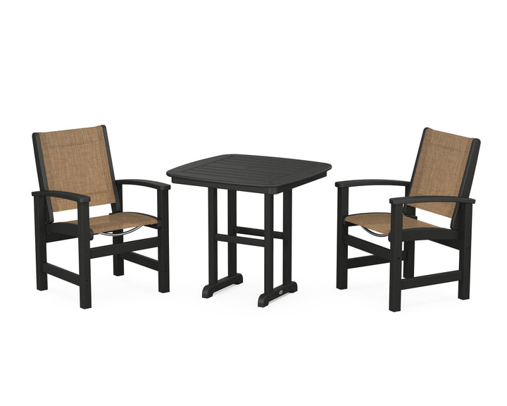 POLYWOOD® Coastal 3-Piece Dining Set