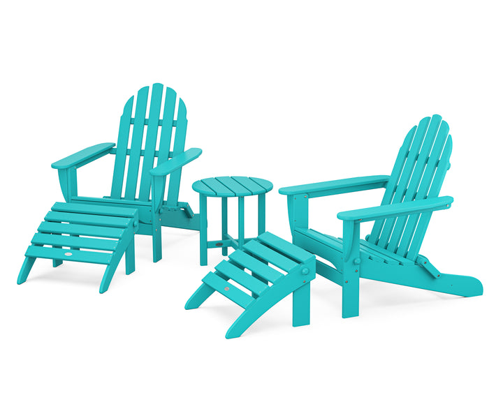 POLYWOOD® Classic Adirondack 5-Piece Casual Set