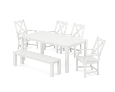 Braxton 6-Piece Parsons Dining Set with Bench