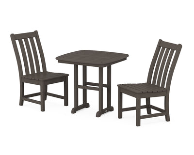 Vineyard Side Chair 3-Piece Dining Set