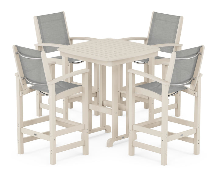 POLYWOOD® Coastal 5-Piece Bar Set