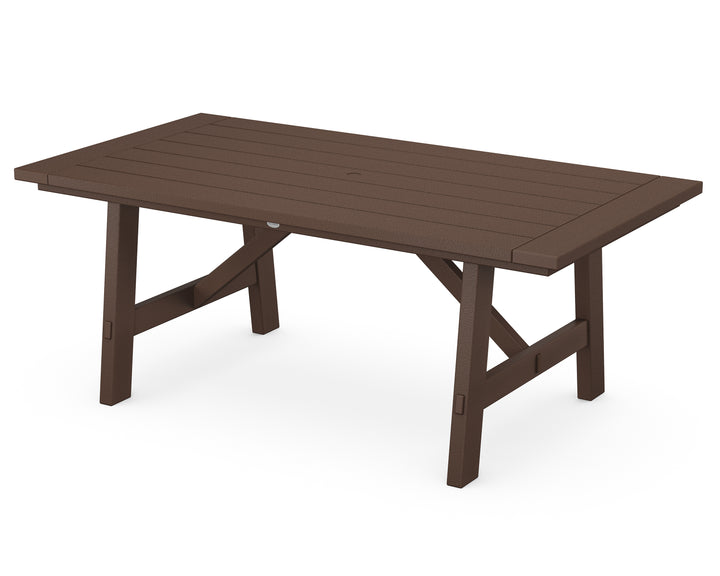 POLYWOOD® Rustic Farmhouse 39" x 75" Dining Table