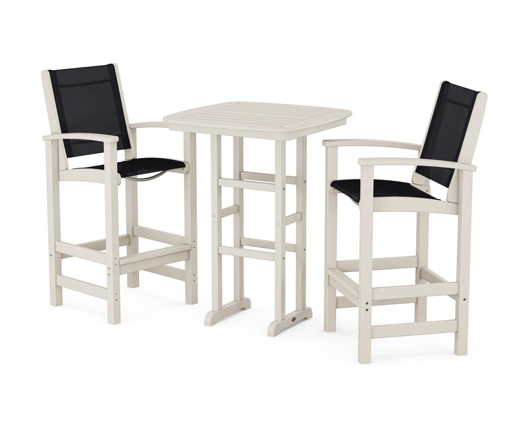 POLYWOOD® Coastal 3-Piece Bar Set