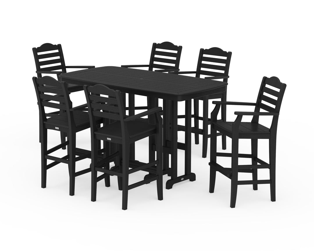 Draper James™ by  POLYWOOD® Savannah Arm Chair 7-Piece Bar Set