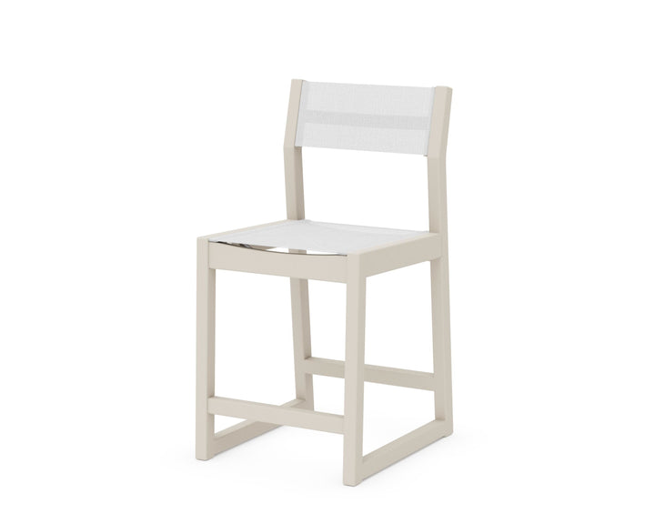 POLYWOOD® EDGE Sling Counter Side Chair