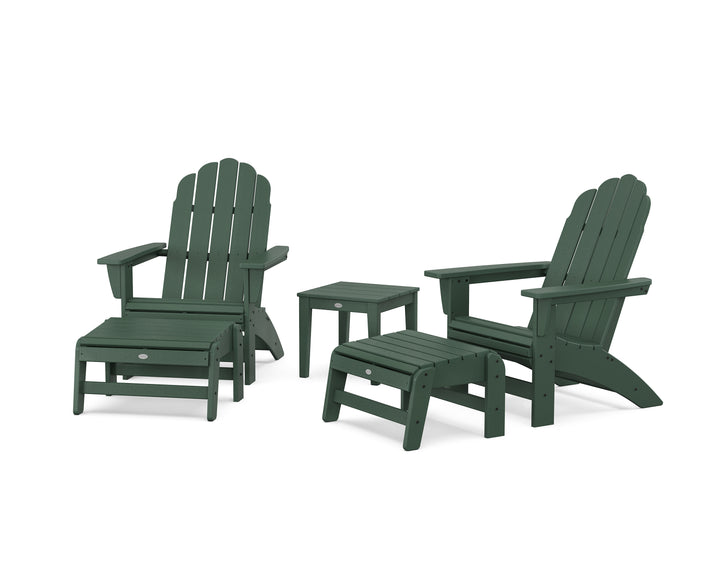 POLYWOOD® 5-Piece Vineyard Grand Adirondack Set