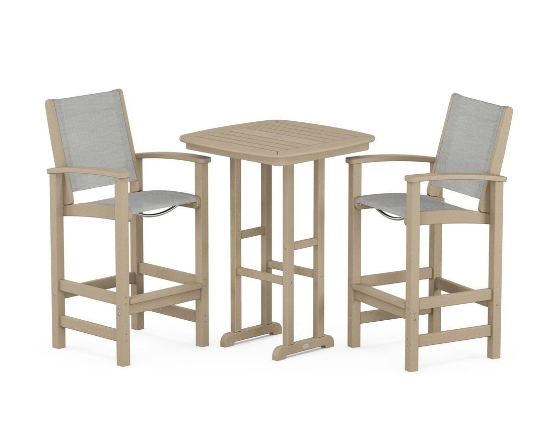 POLYWOOD® Coastal 3-Piece Bar Set