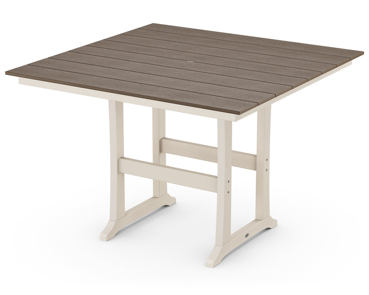 POLYWOOD® Farmhouse Trestle 59" Bar Table